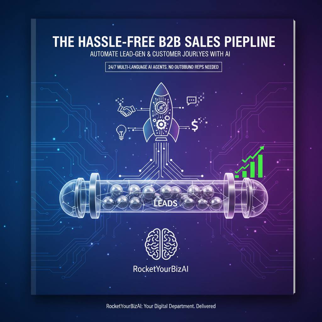 How to Fill a B2B Sales Pipeline With No Outbound Sales Reps